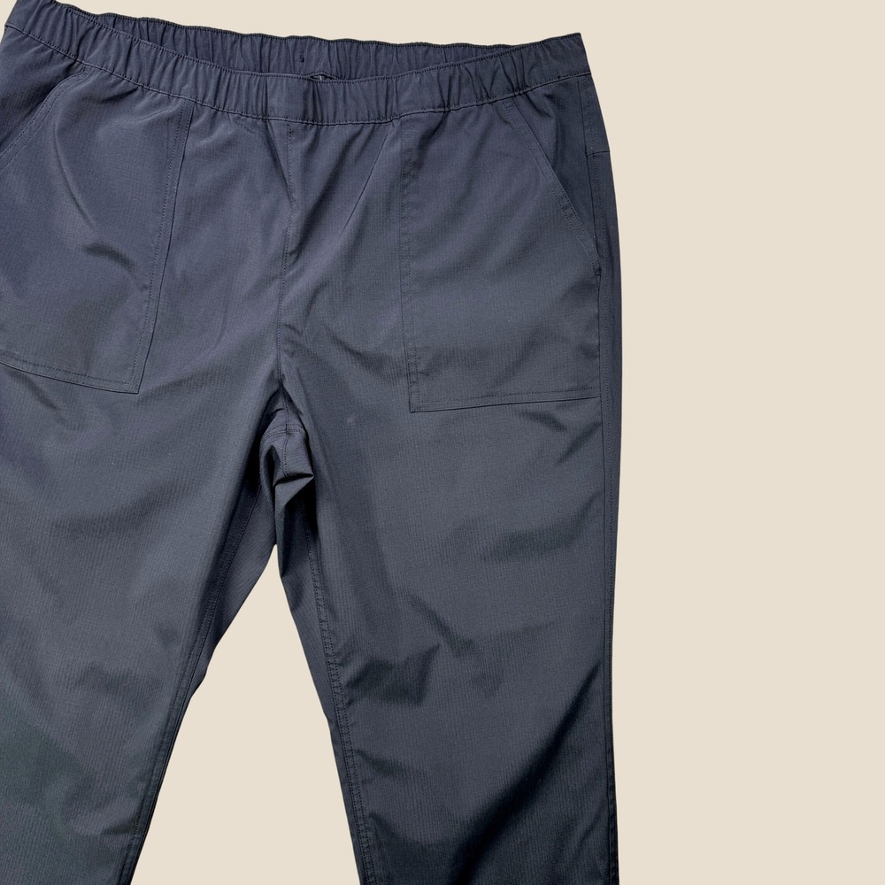 Eddie Bauer Jogger Pant Women XL Gray‎ Ripstop Stretch Active Outdoor Hiking New